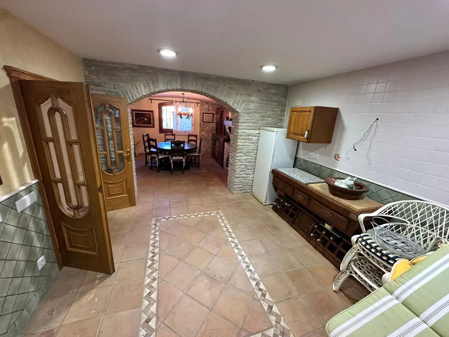 Cuina de Casa o xalet en venda en Benicasim / Benicàssim amb Aire condicionat, Jardí privat i Terrassa