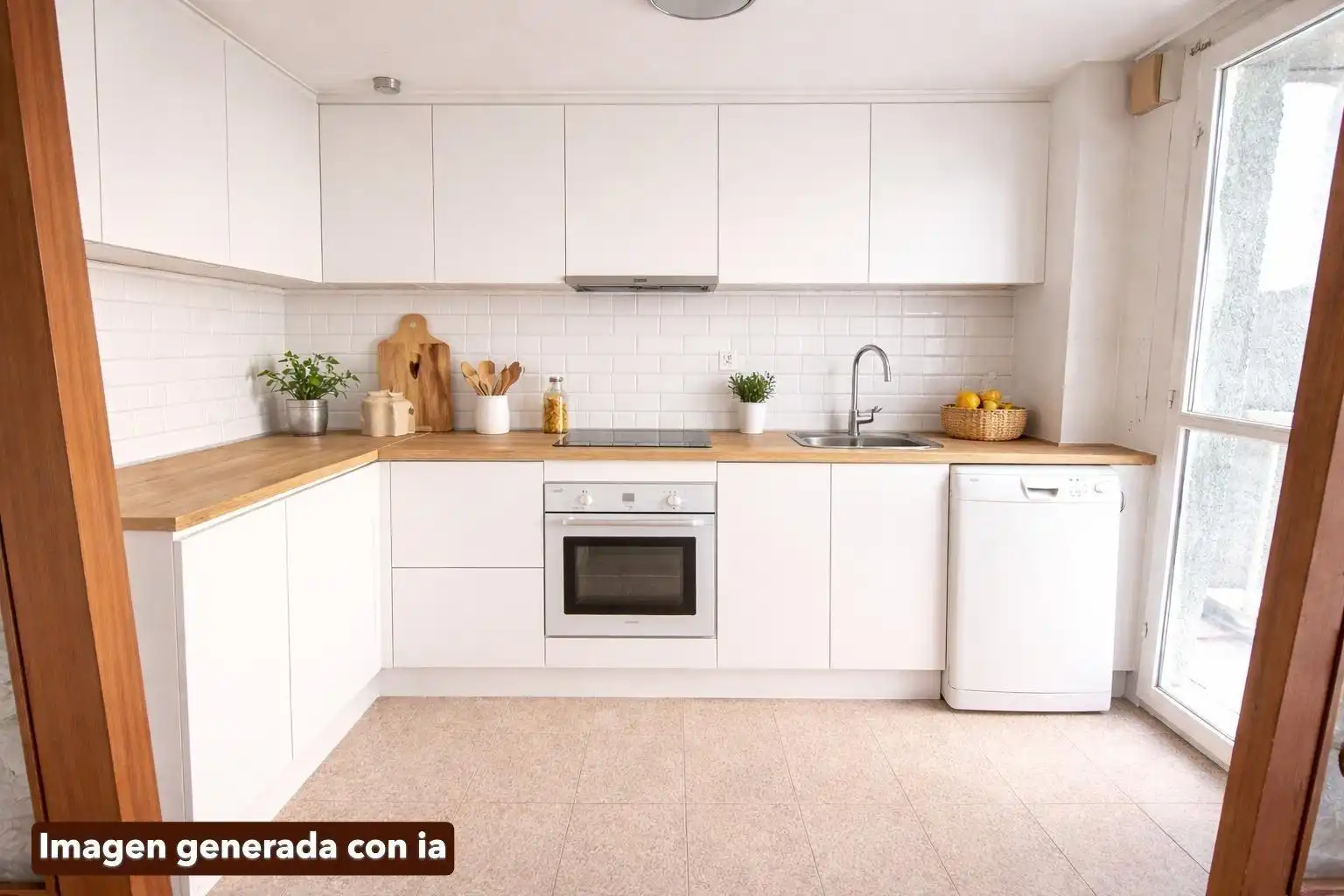 Cuina de Pis en venda en Benalmádena amb Jardí privat, Terrassa i Balcó