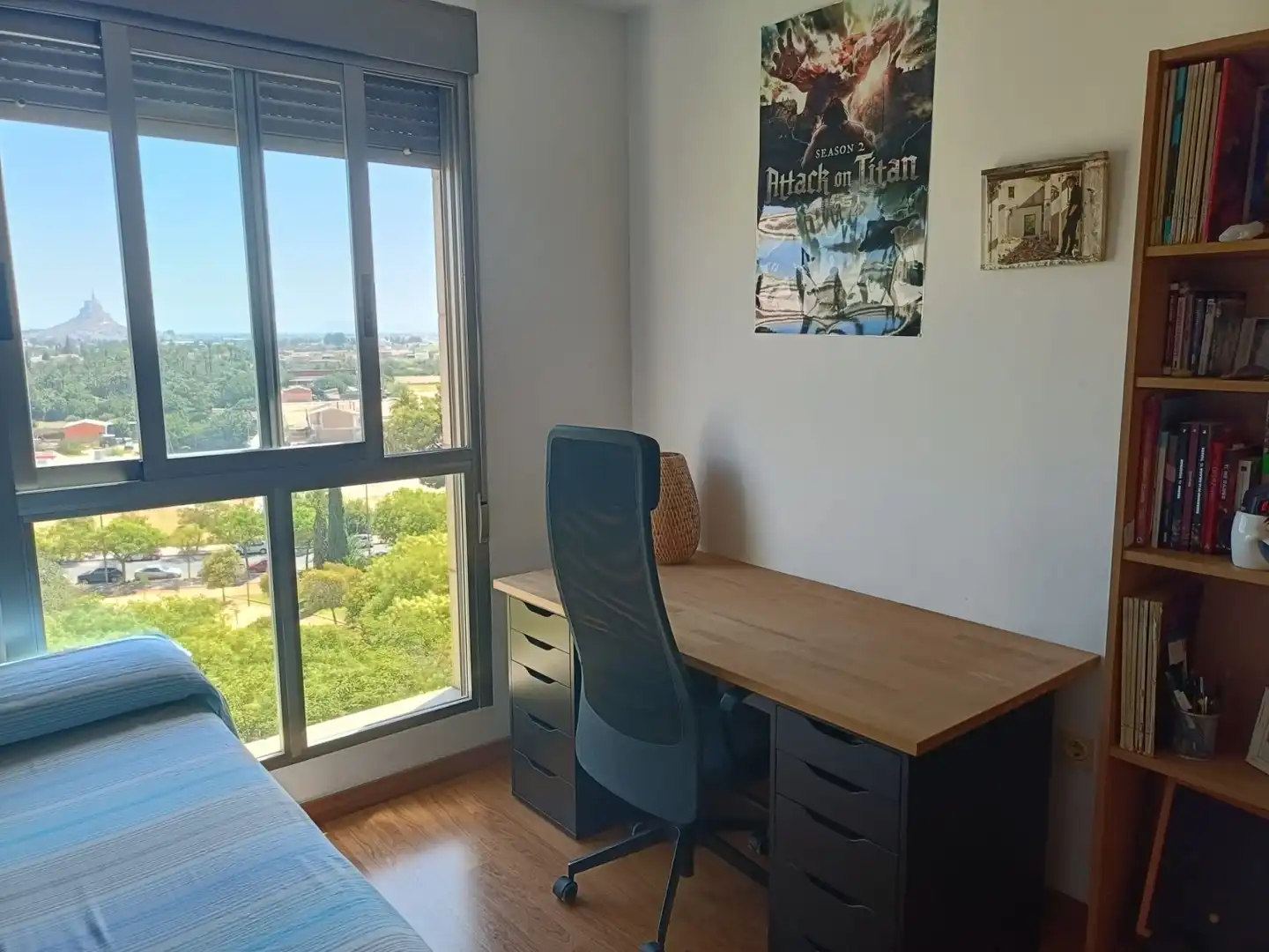Habitación de Piso de alquiler en Murcia con Aire acondicionado, Calefacción y Amueblado