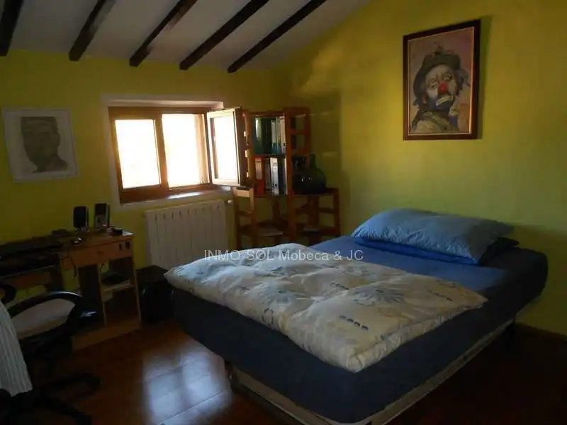 Schlafzimmer von Country house zum Verkauf in Calpe / Calp mit Privatgarten, Terrasse und Abstellraum