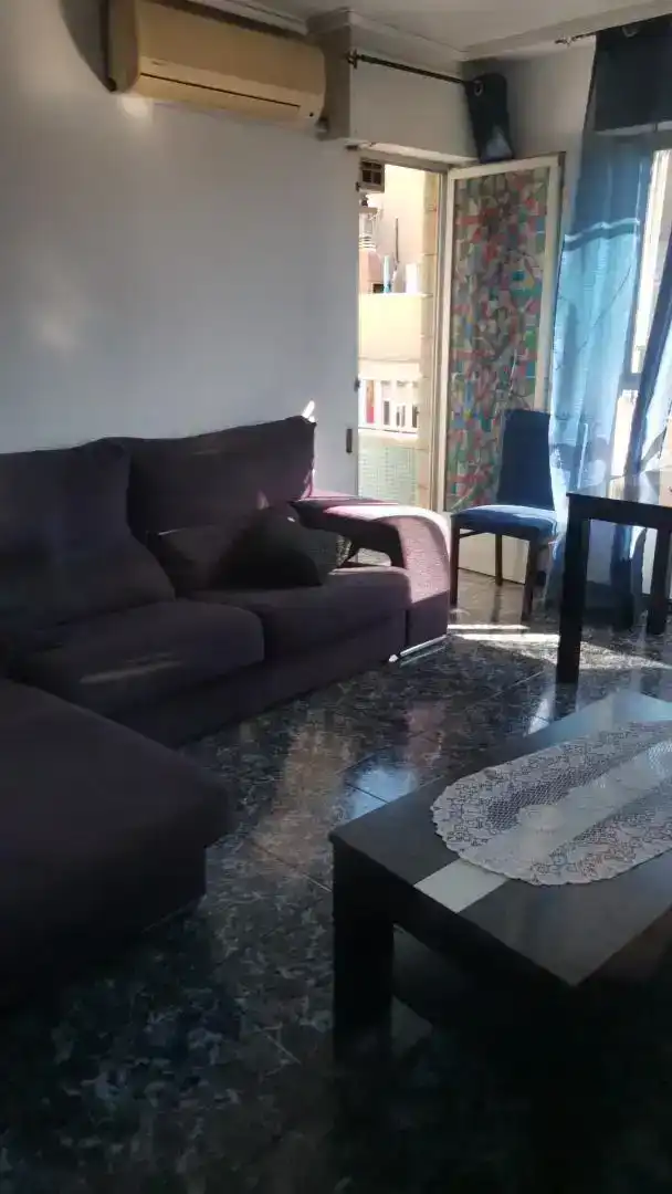 Living room of Flat for rent in Redován  with Air Conditioner, Furnished and Oven