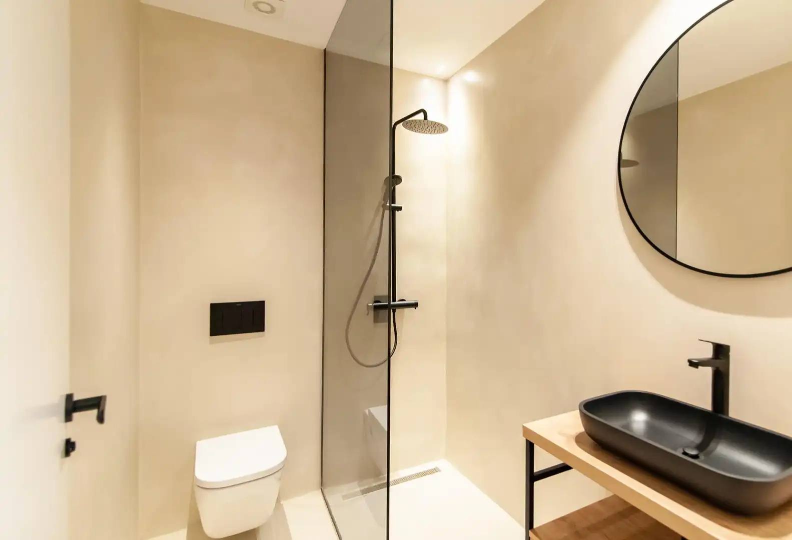 Badezimmer von Wohnung zur Miete in Vilafranca del Penedès mit Klimaanlage, Heizung und Möbliert