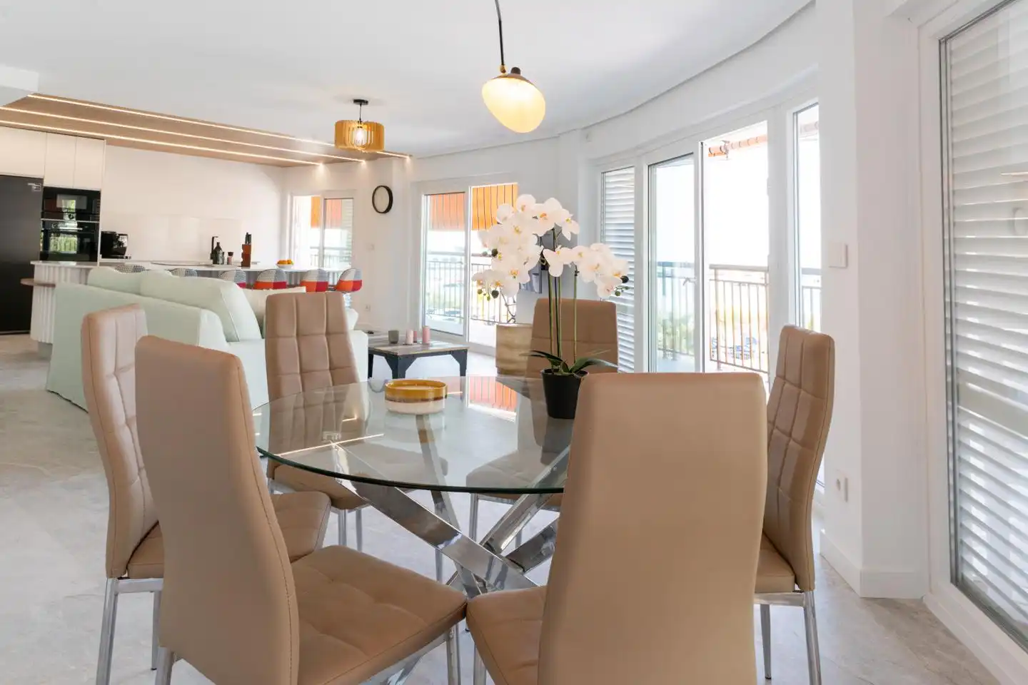 Dining room of Flat for sale in Santa Pola  with Air Conditioner, Heating and Terrace