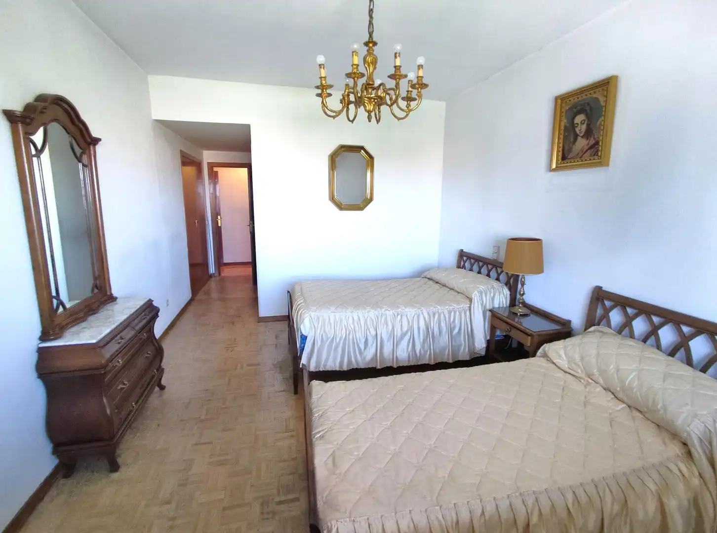 Bedroom of Flat for sale in Madrid  with Terrace