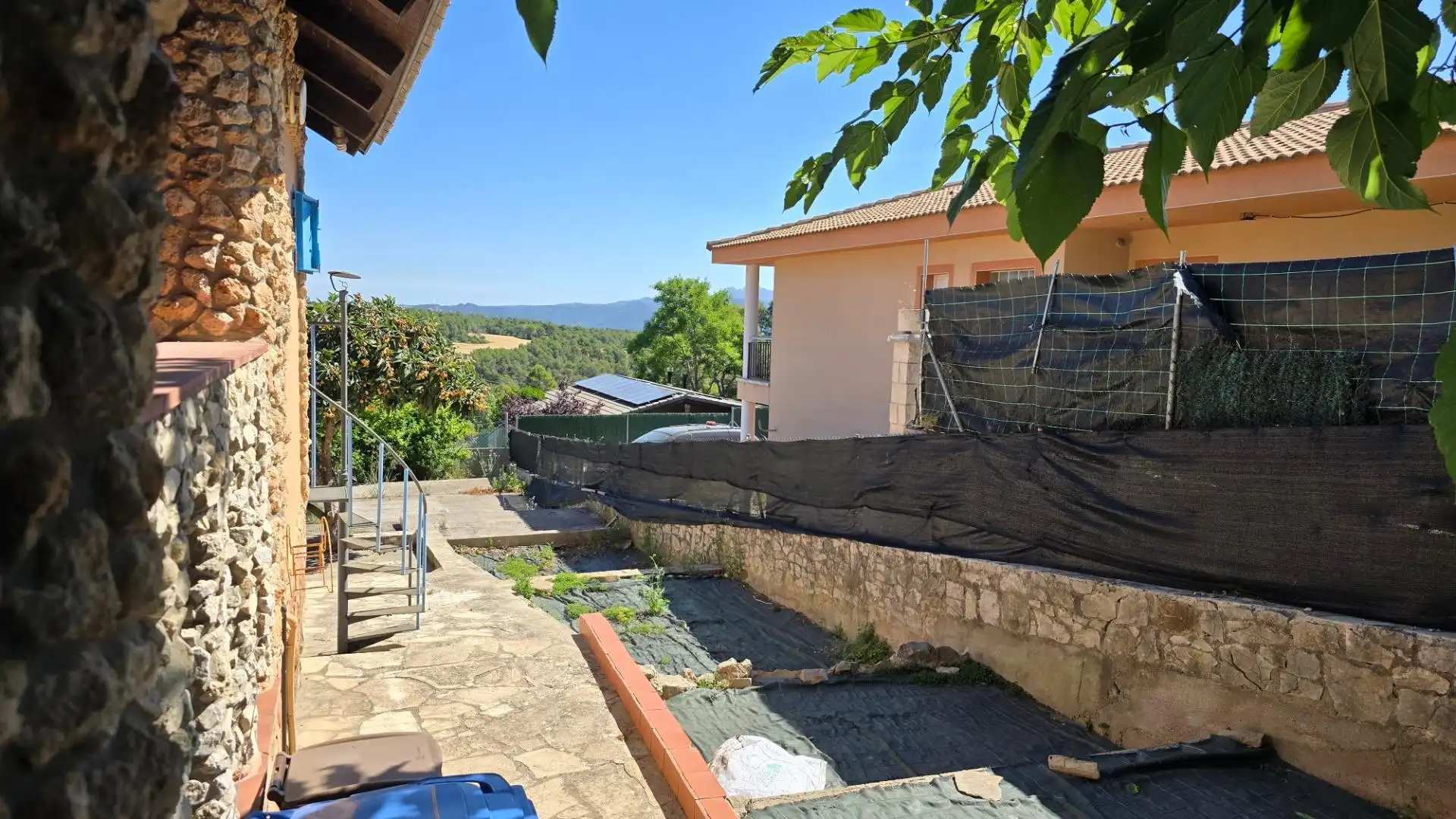 Terraza de Casa o chalet en venta en La Torre de Claramunt con Jardín privado y Terraza