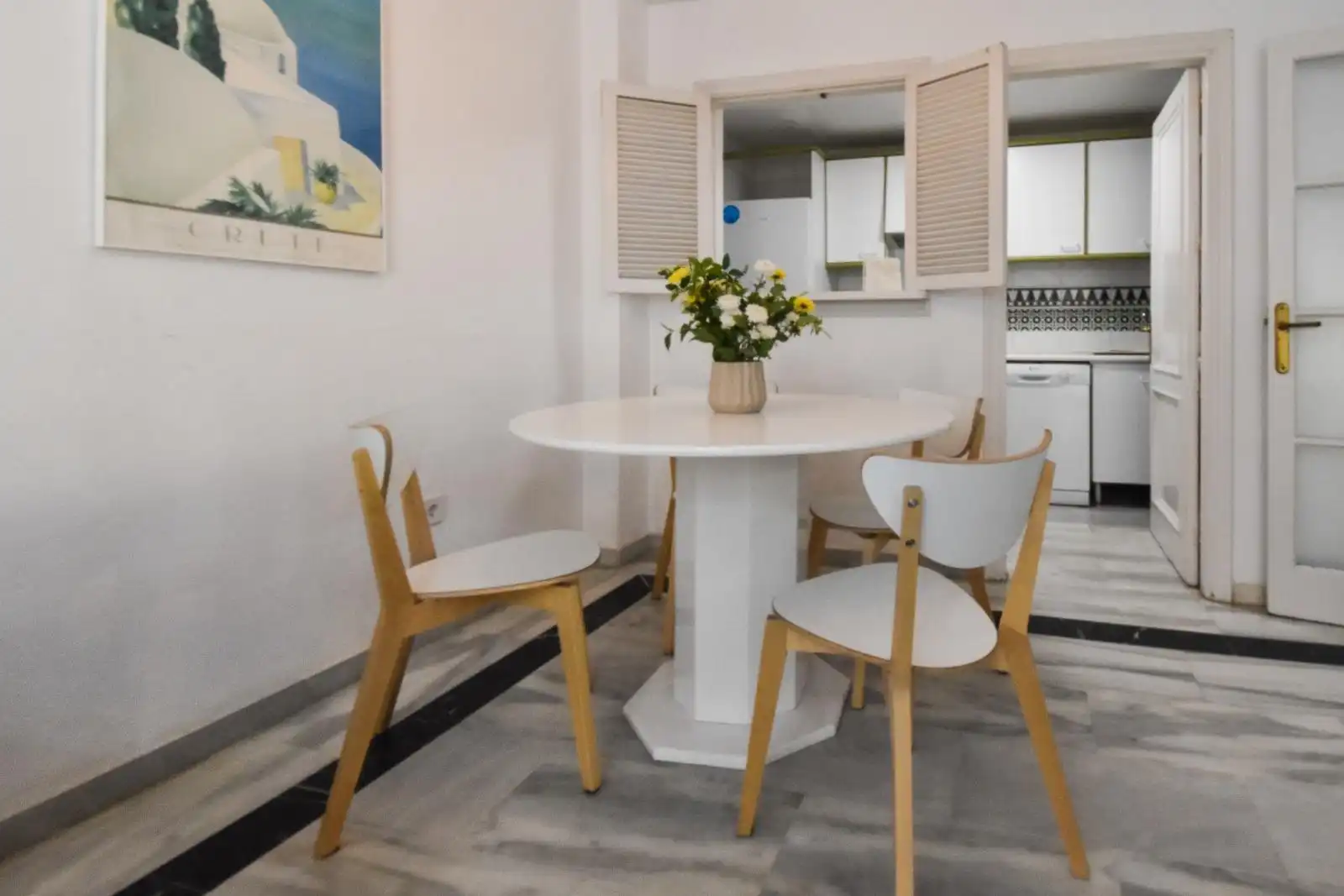 Dining room of Apartments for rent in Fuengirola  with Air Conditioner, Heating and Private garden
