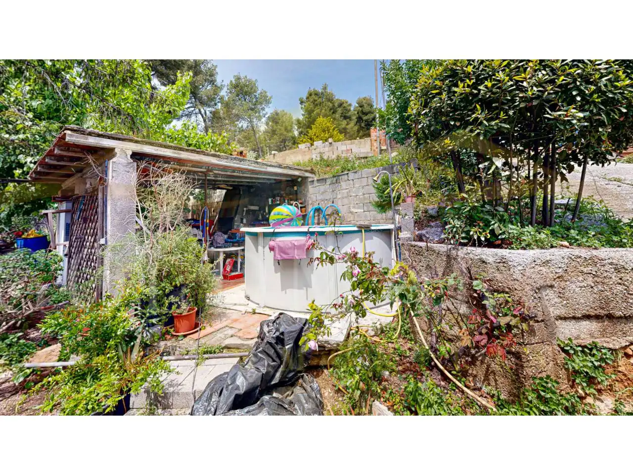 Garden of Houses for sale in Corbera de Llobregat  with Private garden, Terrace and Swimming Pool