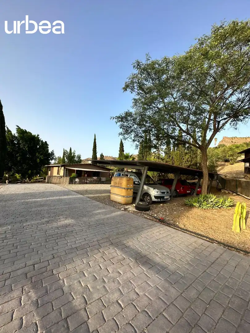 Aparcament de Finca rústica en venda en Pizarra amb Aire condicionat, Calefacció i Jardí privat