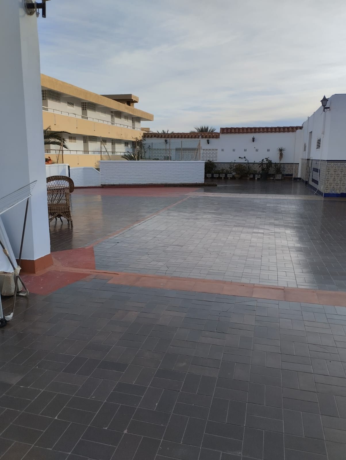 Terrassa de Apartament de lloguer en Roquetas de Mar amb Aire condicionat, Terrassa i Moblat