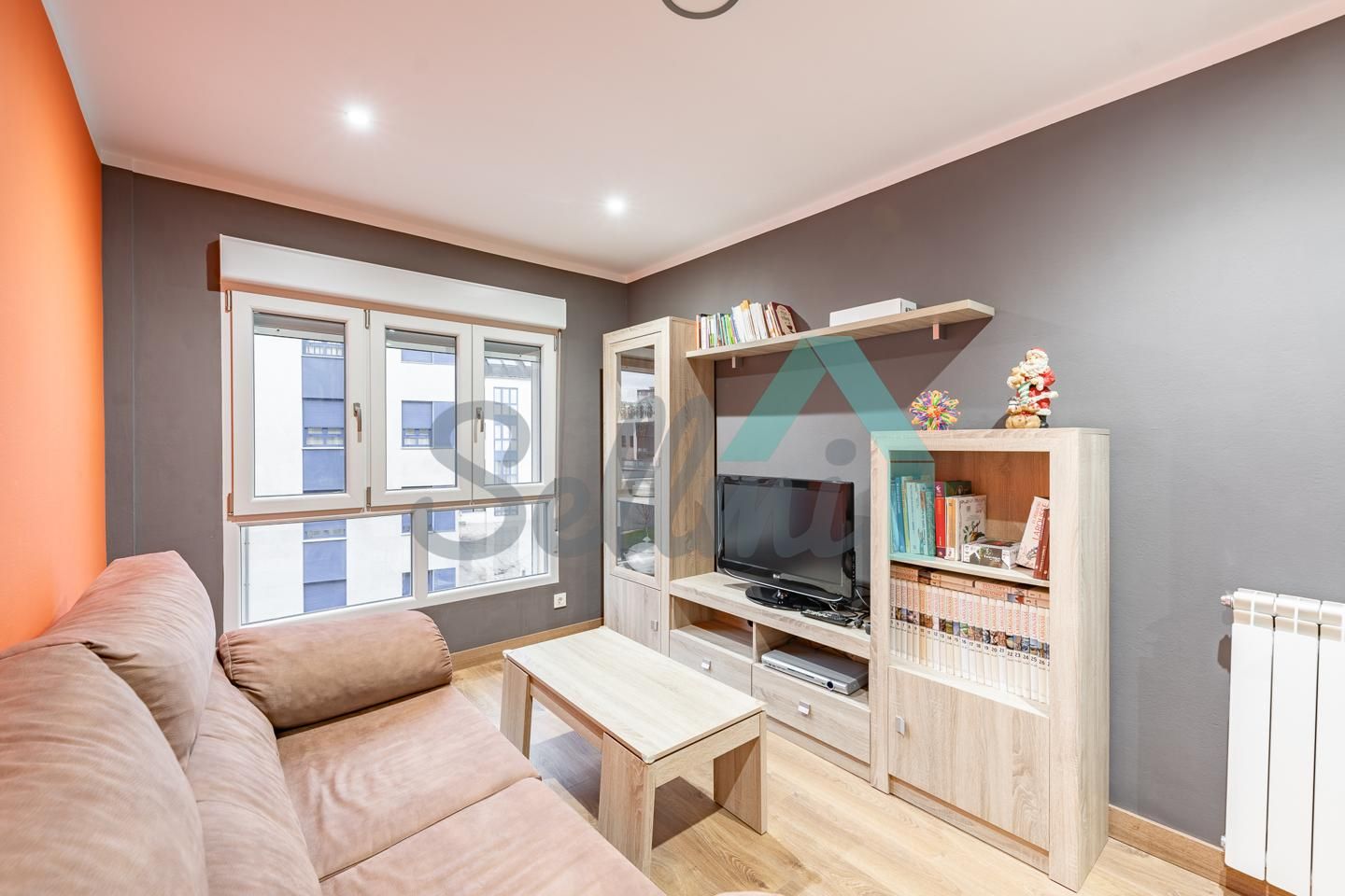 Living room of Flat for sale in Gozón  with Heating and Storage room