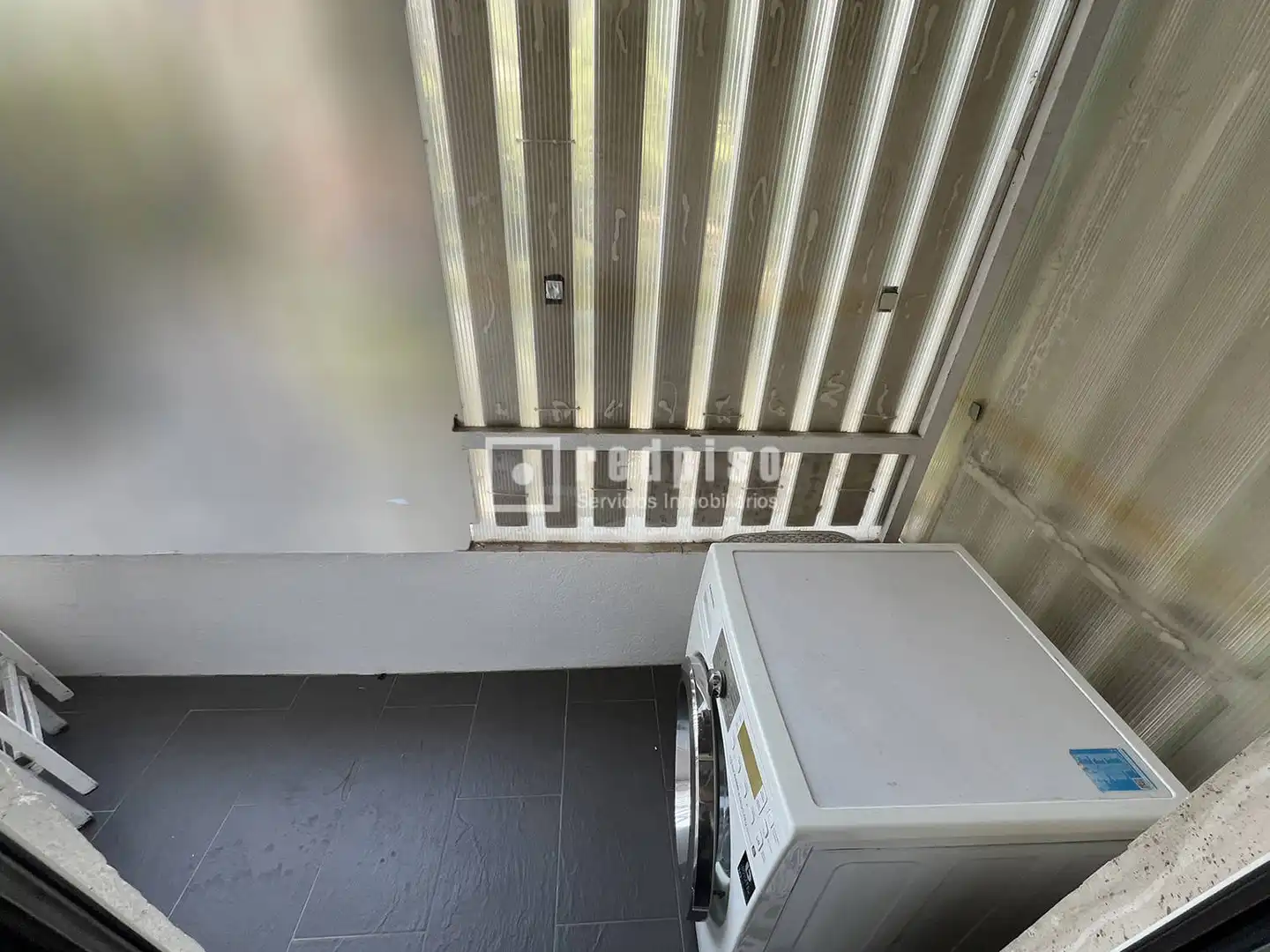 Balcony of Flat for rent in Madrid  with Heating, Private garden and Terrace