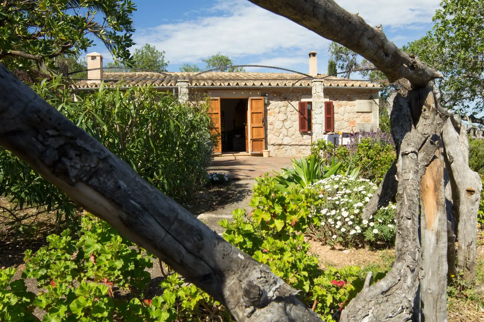 Jardín de Finca rústica en venta en Banyalbufar con Jardín privado, Terraza y Horno