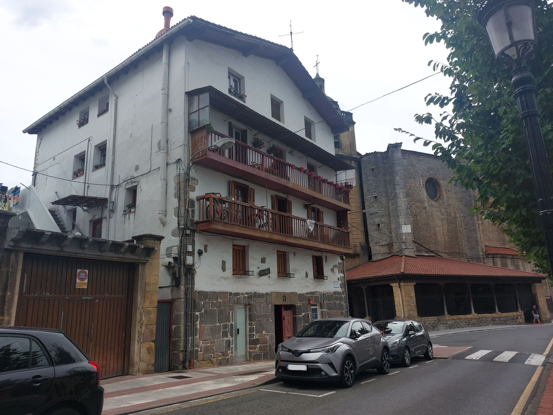 Vista exterior de Local en venta en Urnieta