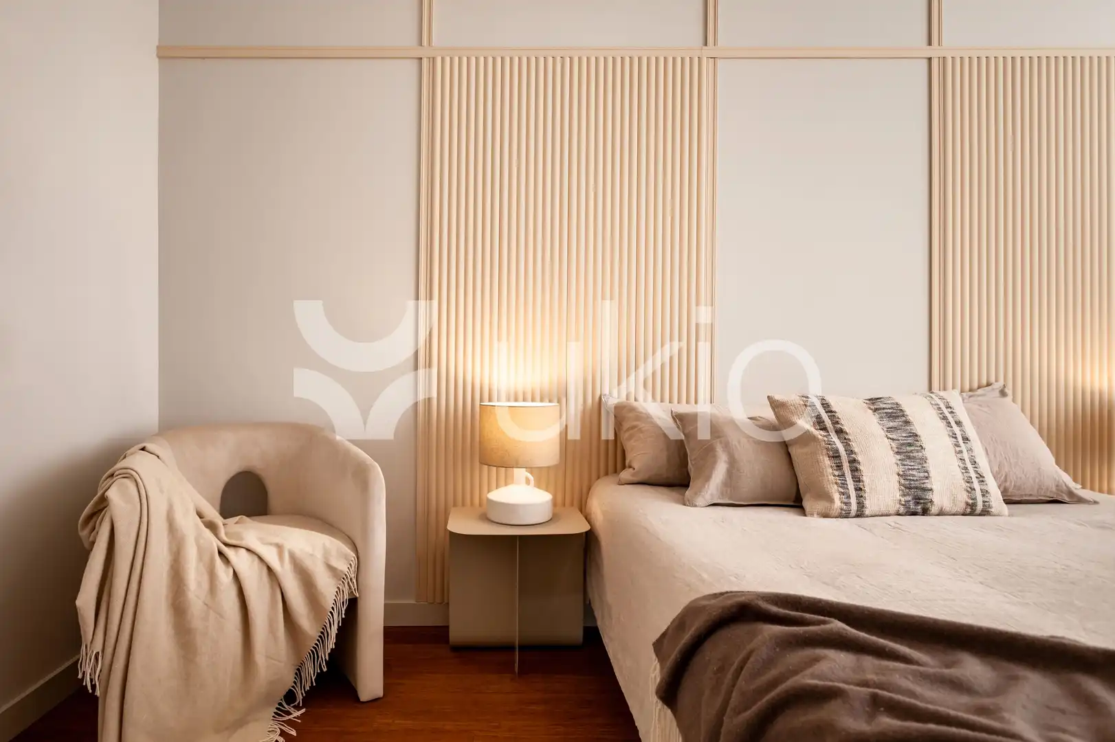 Habitación de Apartamento de alquiler en Madrid con Calefacción, Terraza y Amueblado