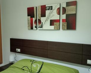 Bedroom of Flat to rent in  Valencia Capital  with Air Conditioner, Furnished and Balcony