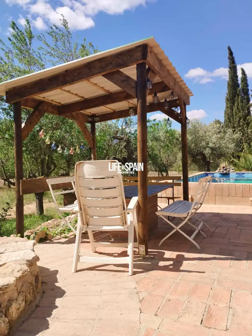Garten von Country house zum Verkauf in Rasquera mit Klimaanlage, Privatgarten und Terrasse