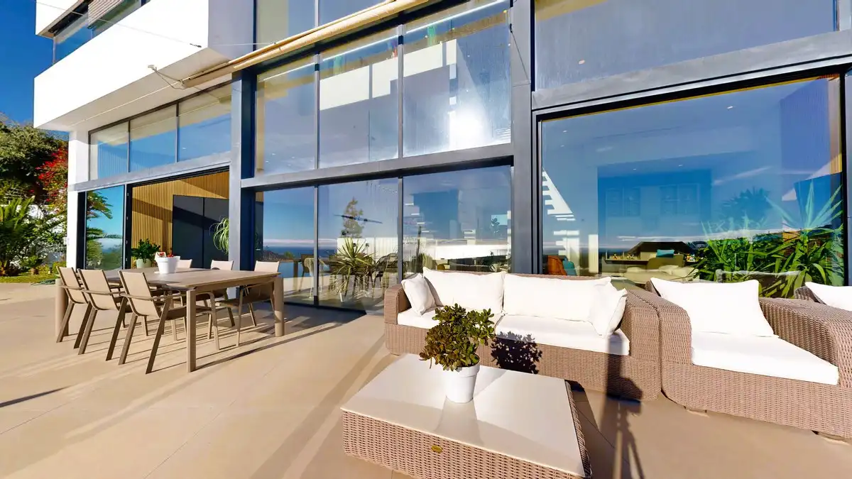Terrace of Houses for rent in Marbella  with Air Conditioner, Private garden and Terrace