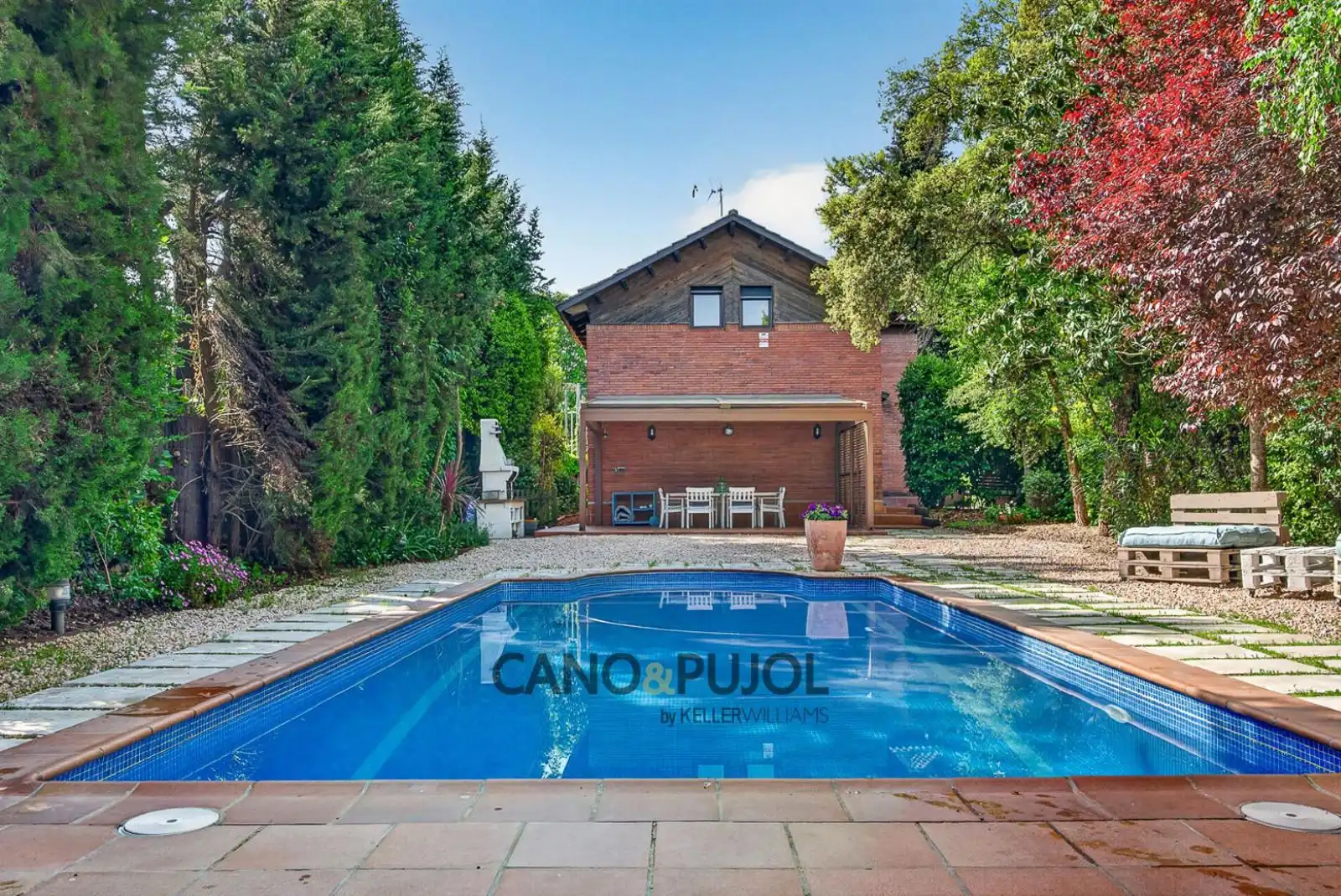 Jardín de Casa o chalet en venta en Sant Cugat del Vallès con Aire acondicionado, Calefacción y Terraza
