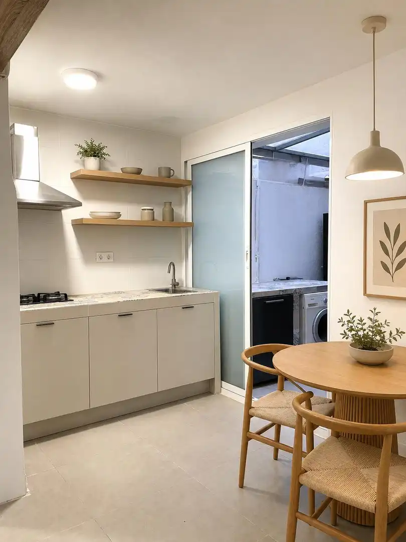 Cocina de Piso en venta en Valencia con Terraza