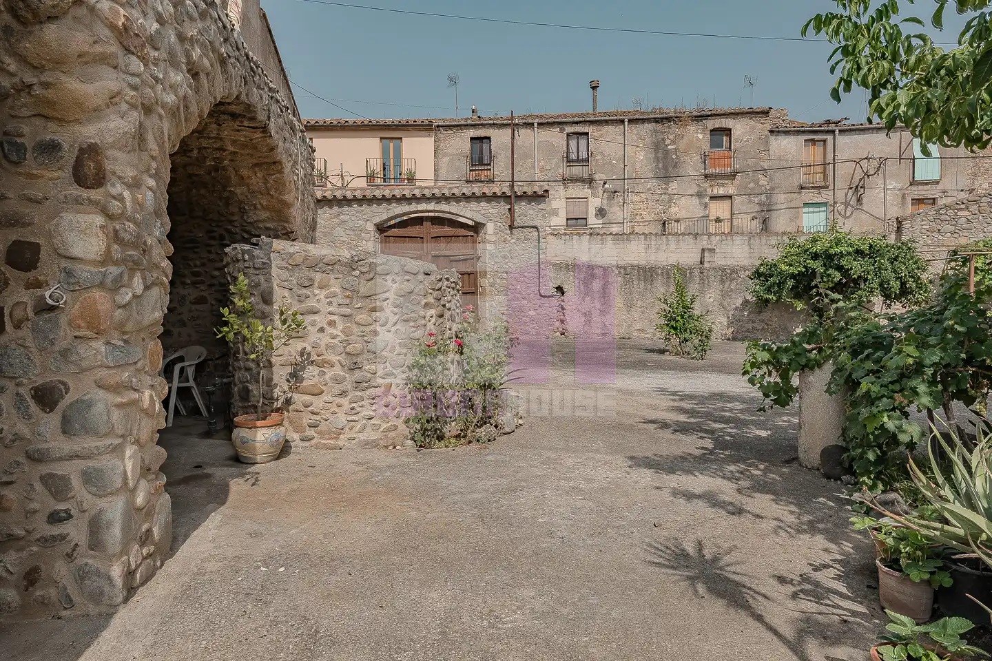 Vista exterior de Finca rústica en venta en Cervià de Ter con Calefacción, Jardín privado y Terraza