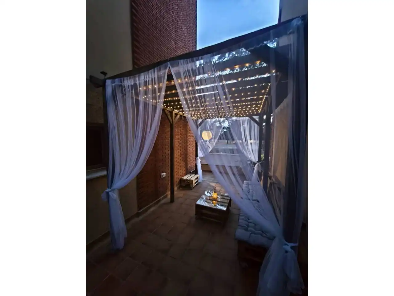 Terraza de Piso de alquiler en Cubelles con Aire acondicionado, Calefacción y Jardín privado