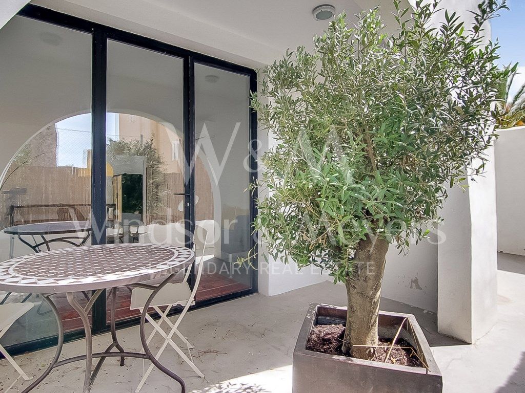Terrassa de Apartament en venda en Sant Josep de sa Talaia amb Aire condicionat, Terrassa i Moblat