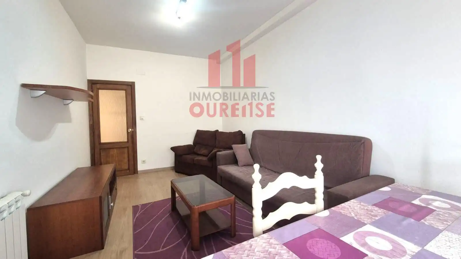 Vista exterior de Pis de lloguer en Ourense Capital  amb Calefacció, Terrassa i Moblat
