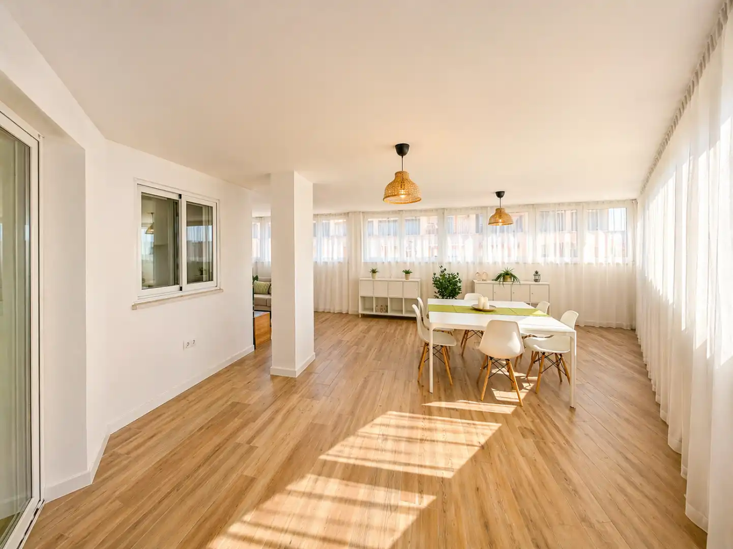 Comedor de Piso en venta en Málaga Capital con Aire acondicionado, Jardín privado y Terraza