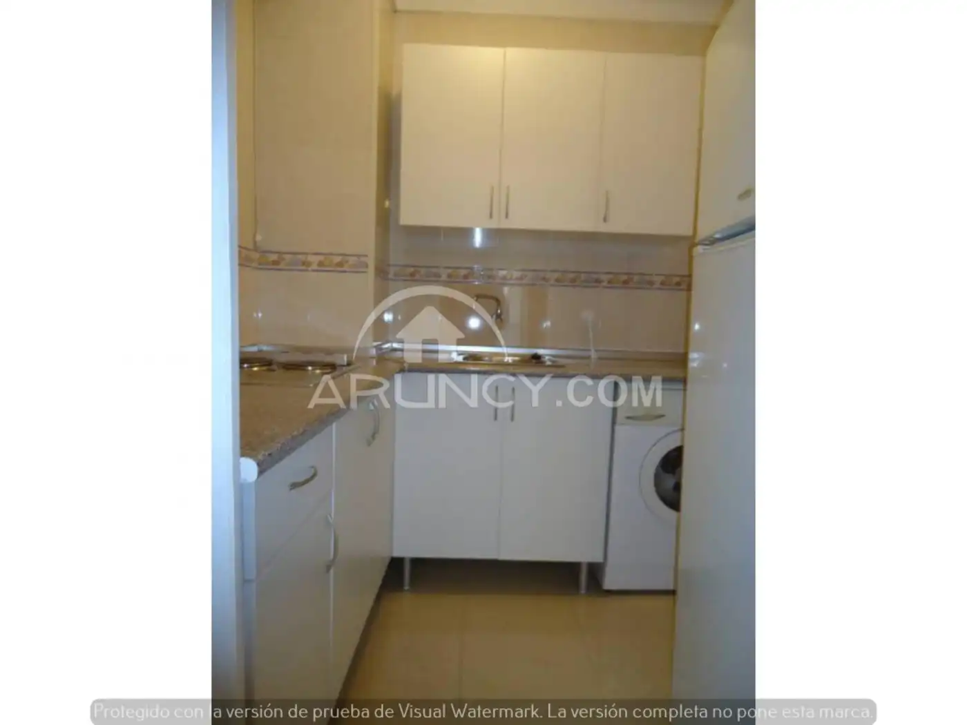 Cocina de Apartamento de alquiler en Sevilla con Terraza y Amueblado