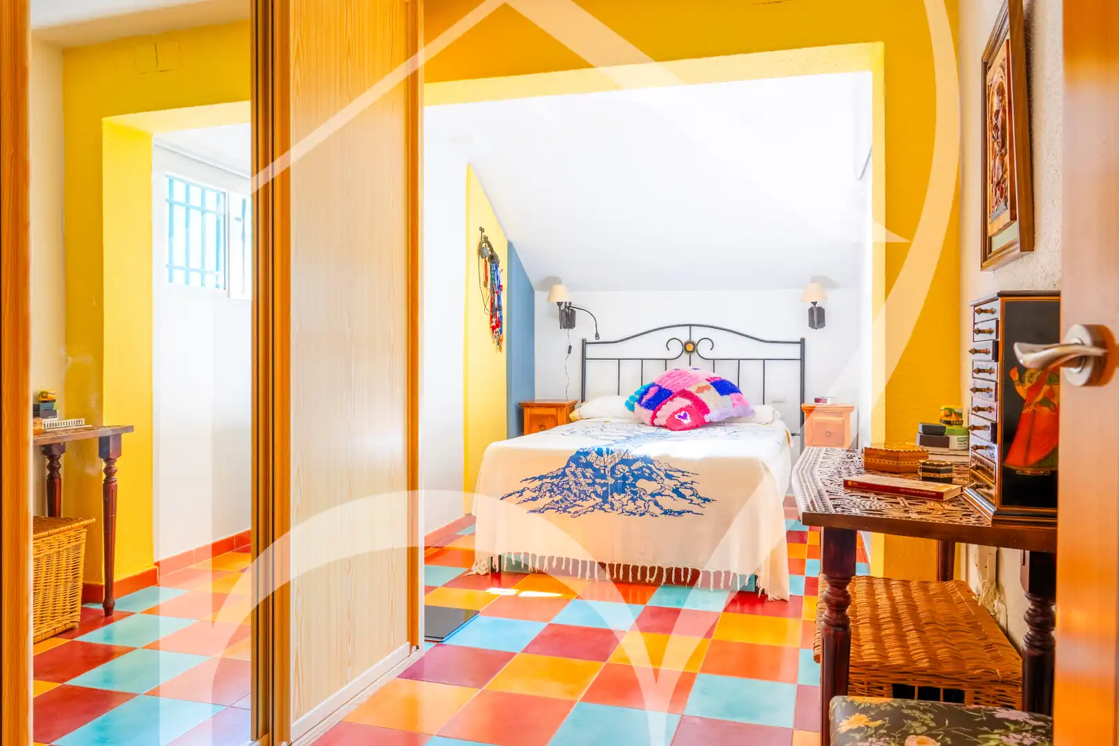 Bedroom of Detached homes for sale in Carrascal de Barregas  with Heating, Private garden and Community pool