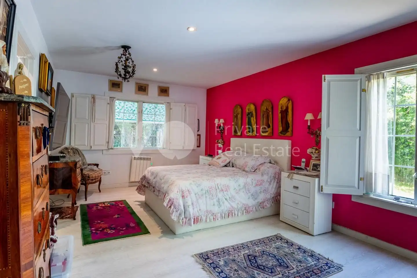 Bedroom of Houses for sale in Villanueva de la Cañada  with Heating, Private garden and Terrace