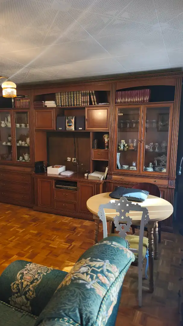 Sala de estar de Piso en venta en Zaragoza con Calefacción, Amueblado y Horno