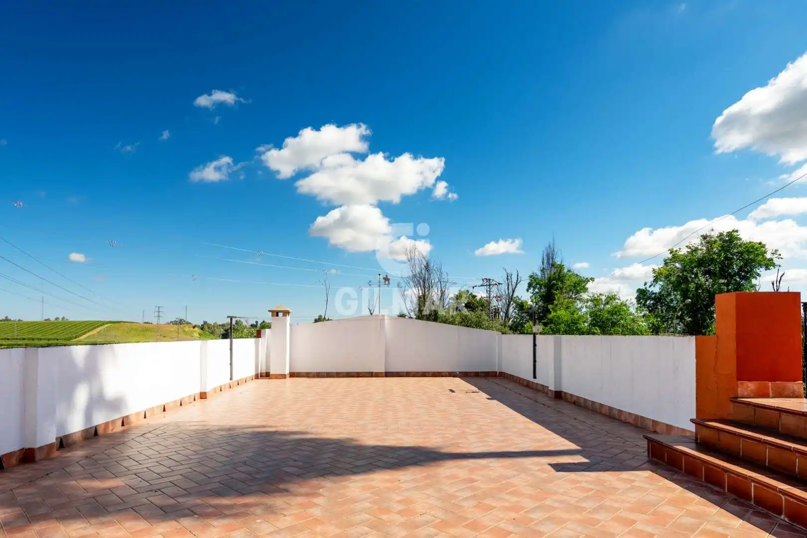 Exterior view of Houses for sale in Villamartín  with Heating, Private garden and Swimming Pool