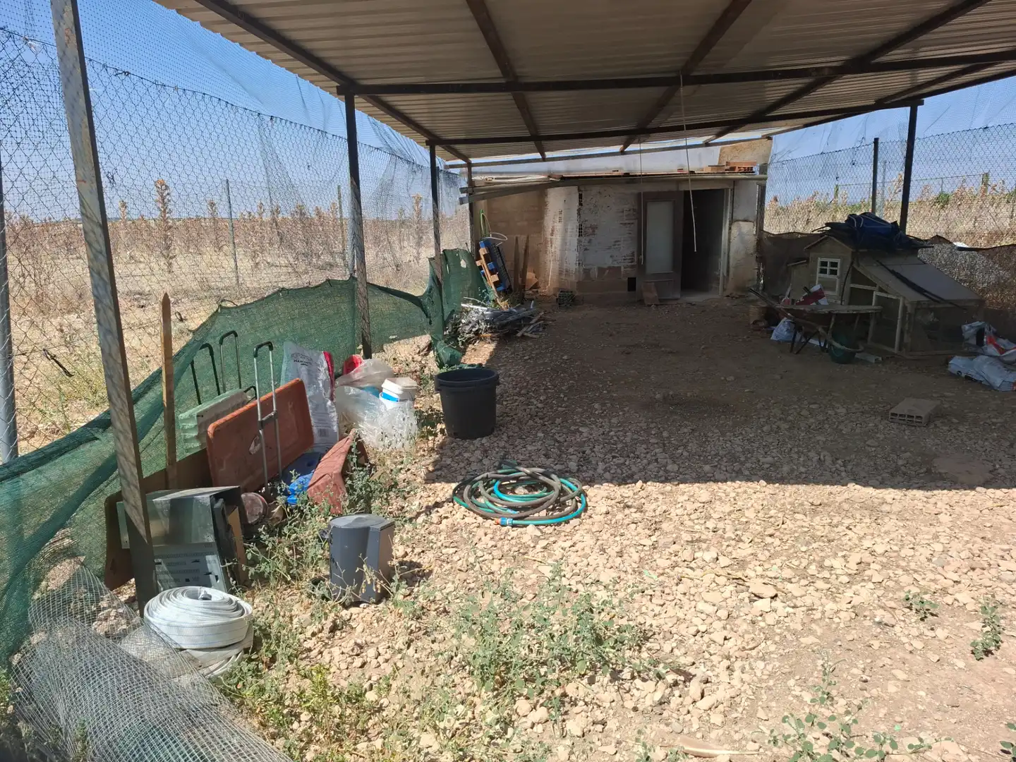 Jardí de Finca rústica en venda en Fernán Caballero amb Aire condicionat, Calefacció i Traster