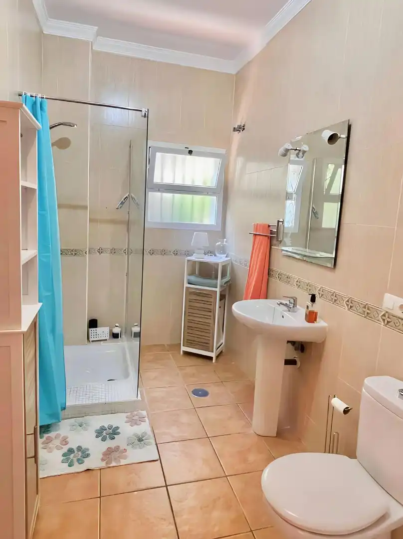 Bany de Casa o xalet en venda en Torrox amb Jardí privat, Piscina i Moblat