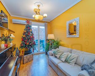 Living room of Flat for sale in  Madrid Capital  with Air Conditioner, Heating and Storage room