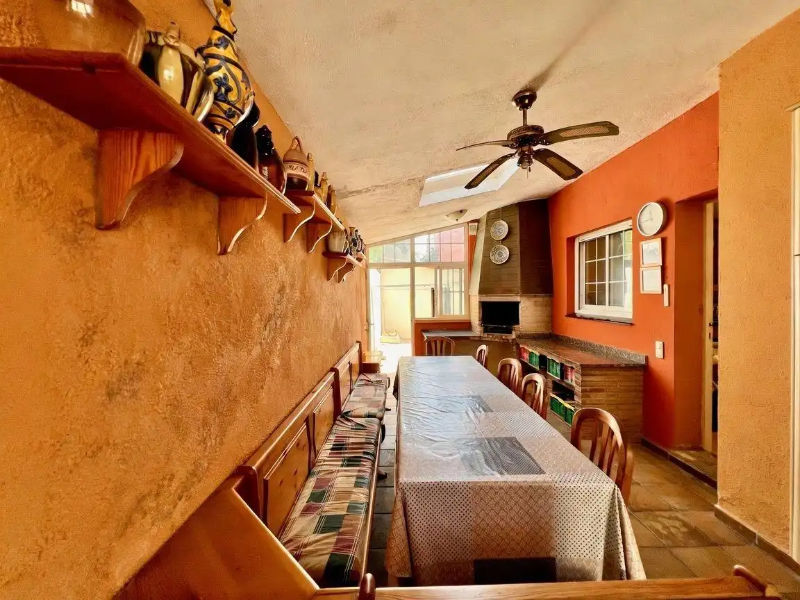 Dining room of Houses for sale in Roda de Berà  with Heating, Private garden and Terrace