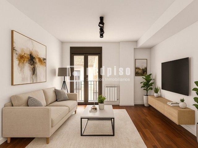 Sala d'estar de Pis en venda en San Fernando de Henares amb Calefacció, Parquet i Terrassa