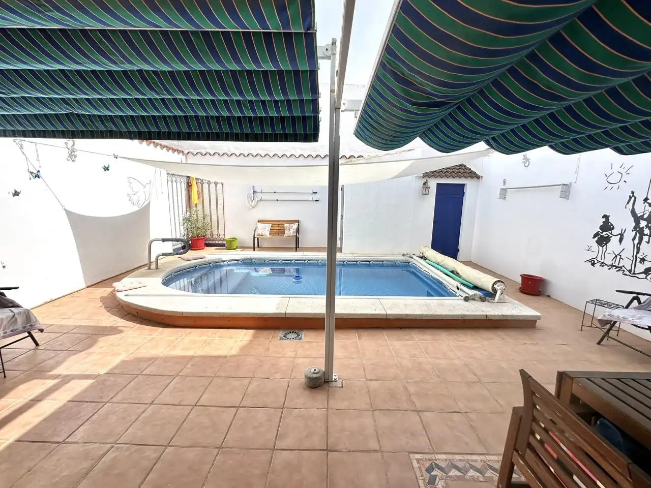 Piscina de Casa adosada en venta en Humilladero con Aire acondicionado, Terraza y Trastero
