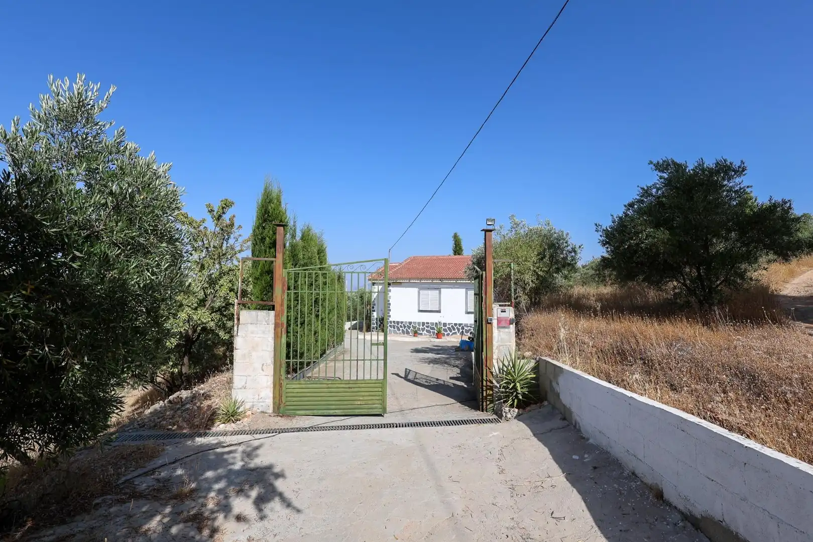 Vista exterior de Casa o xalet en venda en Cogollos de la Vega amb Piscina