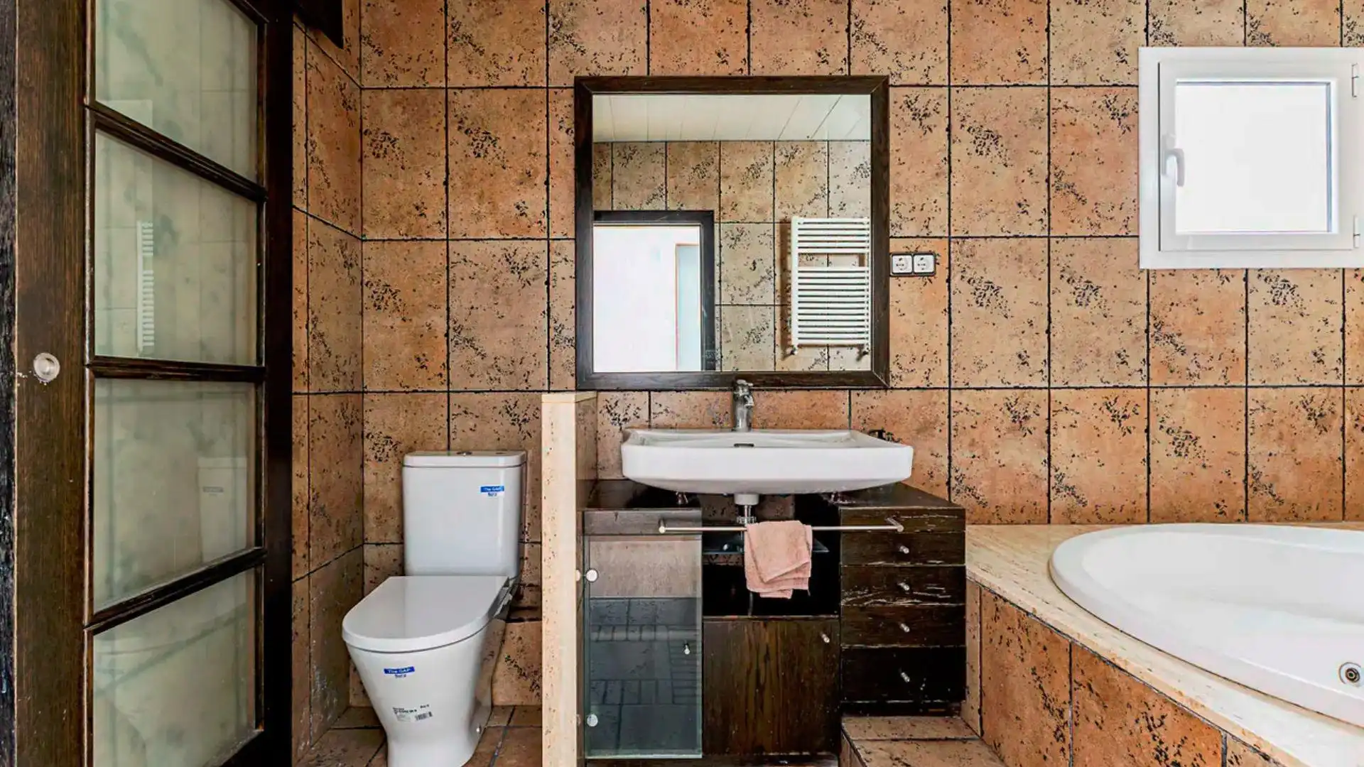 Baño de Dúplex en venta en Barcelona con Calefacción, Terraza y Amueblado