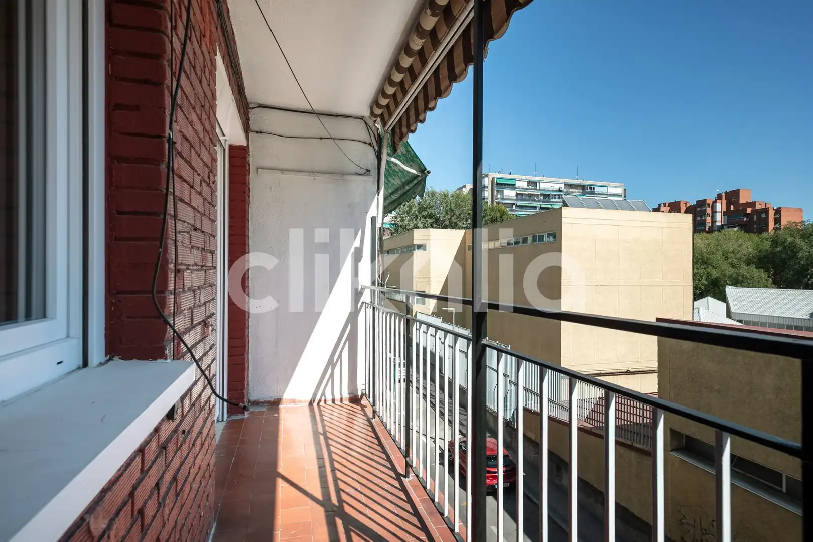 Terrasse von Wohnung zur Miete in Villaverde