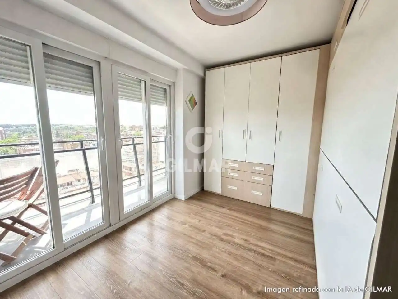 Bedroom of Flat for rent in Madrid  with Heating and Balcony