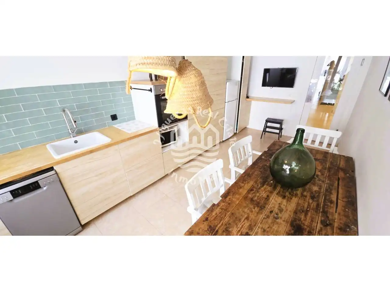 Kitchen of Flat for sale in Terrassa  with Air Conditioner, Heating and Storage room
