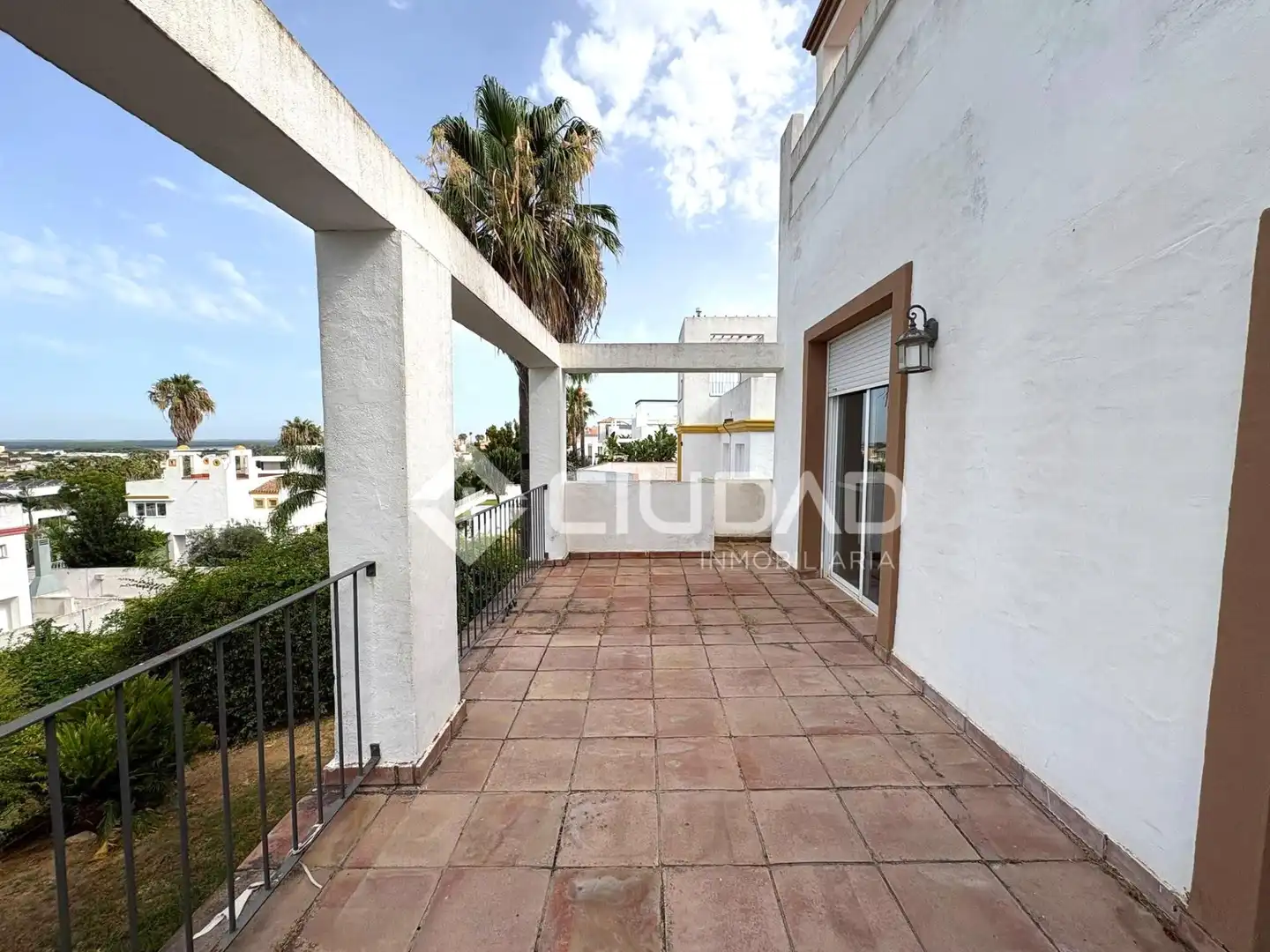 Vista exterior de Casa o chalet en venta en Sanlúcar de Barrameda con Aire acondicionado, Jardín privado y Terraza