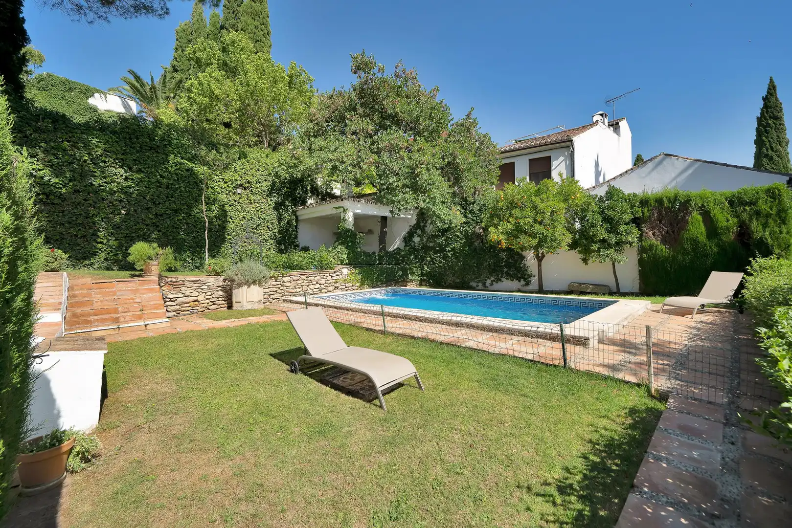 Jardín de Casa o chalet en venta en Ronda con Calefacción, Jardín privado y Terraza