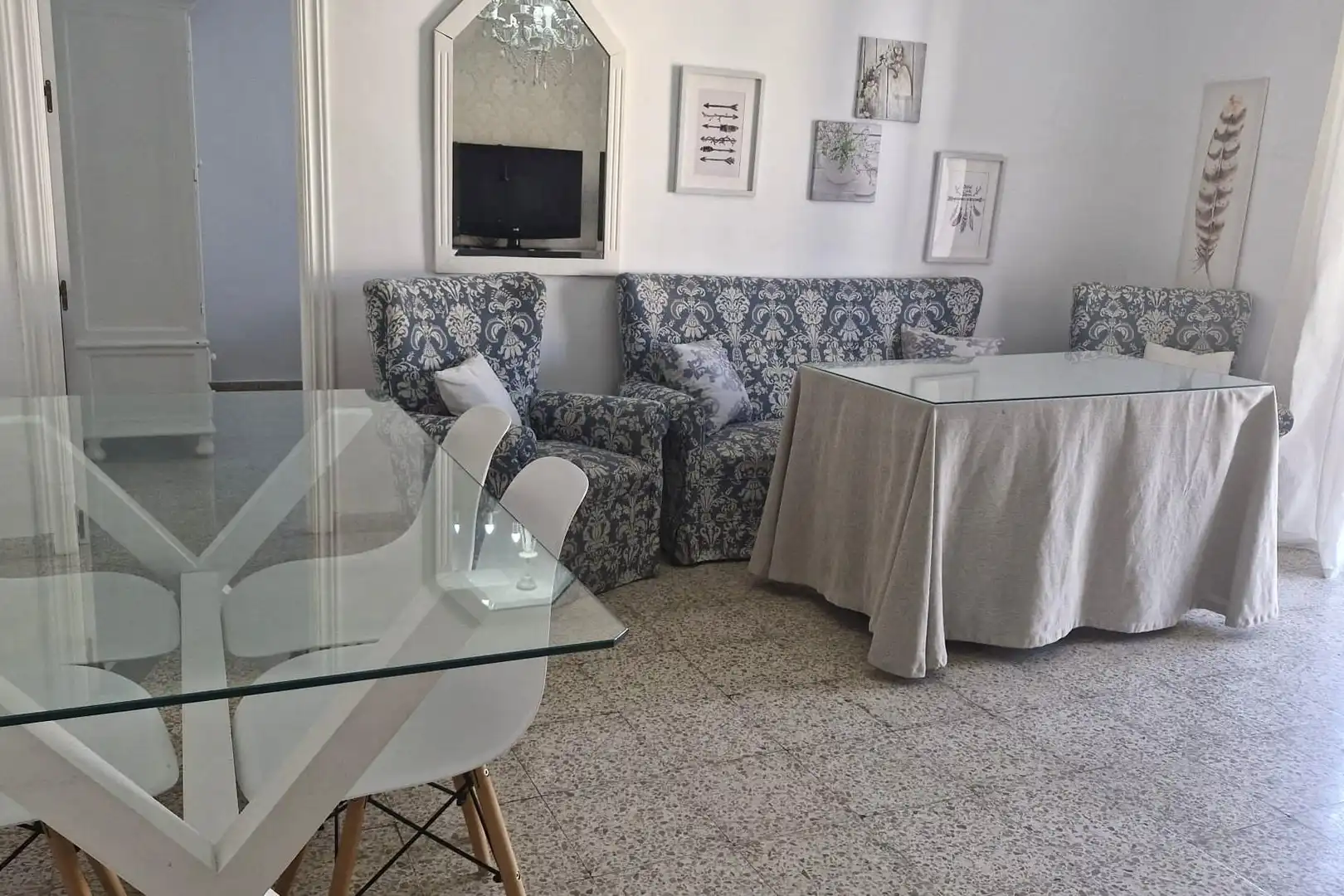 Dining room of Flat for rent in Granada  with Furnished and Balcony
