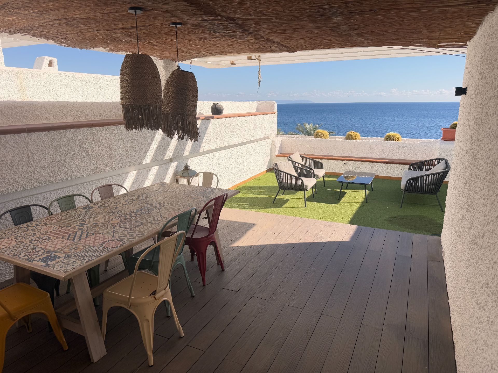 Terrace of Flat for sale in Roquetas de Mar  with Air Conditioner, Terrace and Community pool