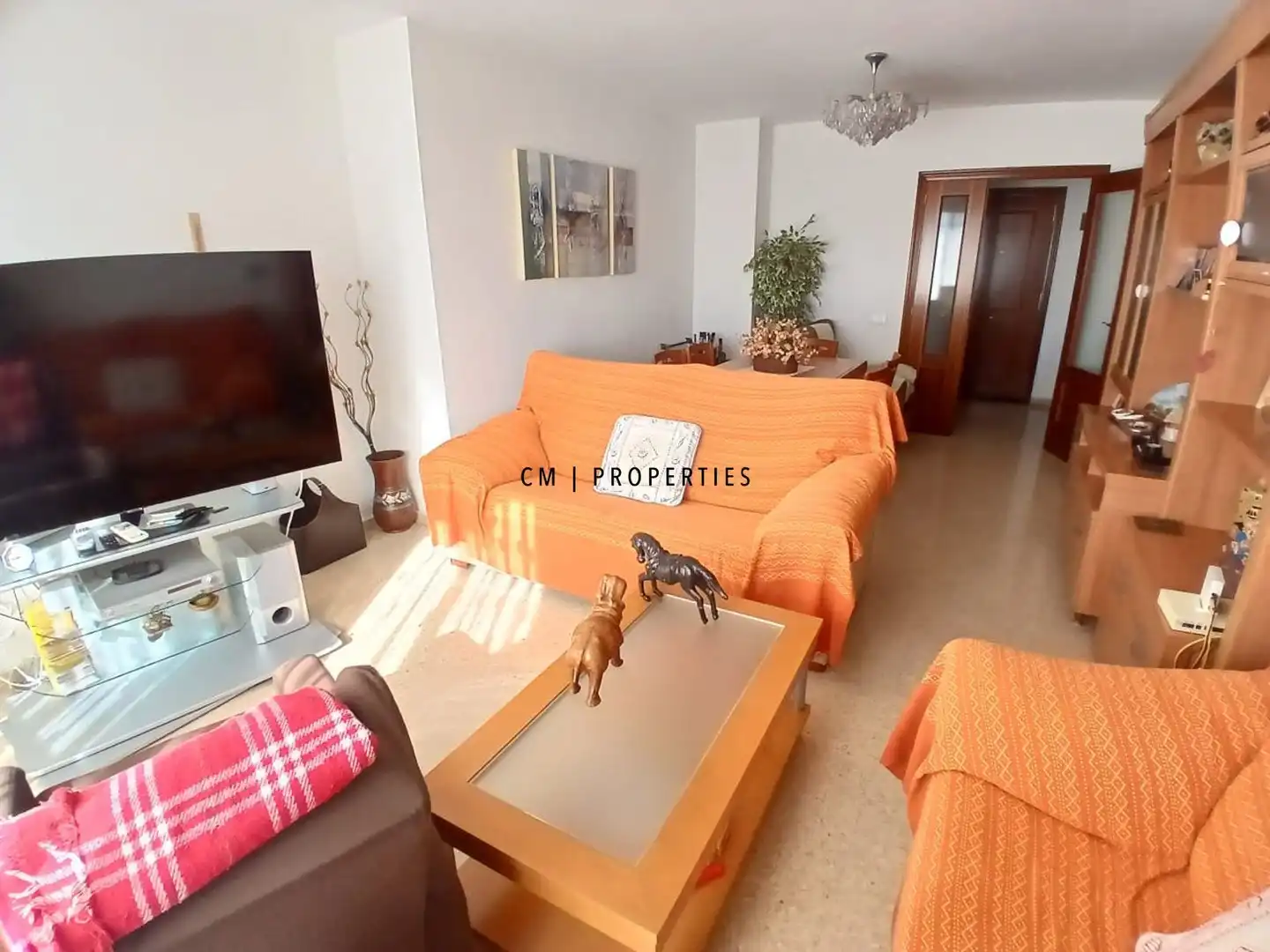 Sala de estar de Piso de alquiler en Valencia con Aire acondicionado, Calefacción y Amueblado
