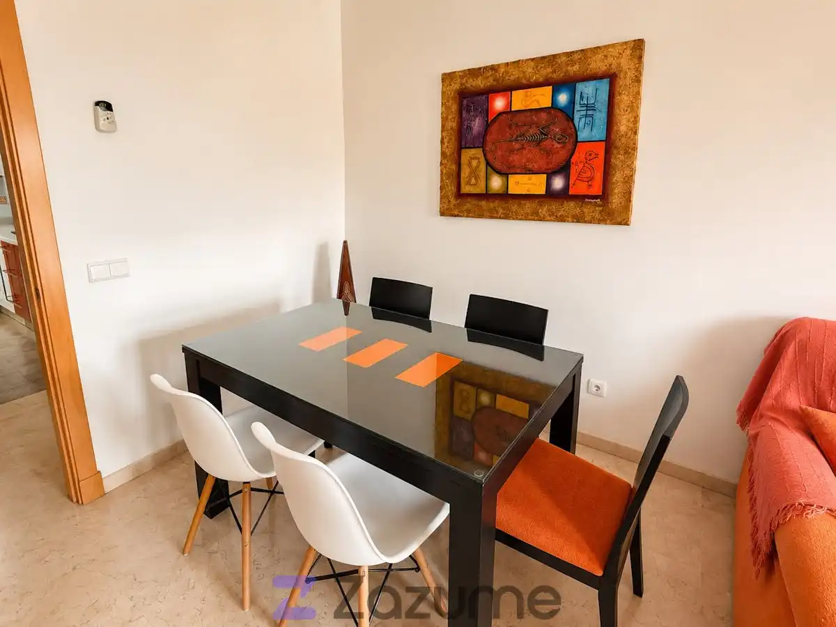 Comedor de Piso de alquiler en Málaga con Aire acondicionado, Calefacción y Terraza